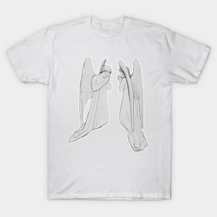 Angels Praying - Angelic Prayer T-Shirt